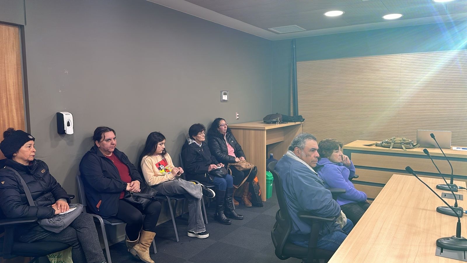 Participantes en una instancia de trabajo grupal